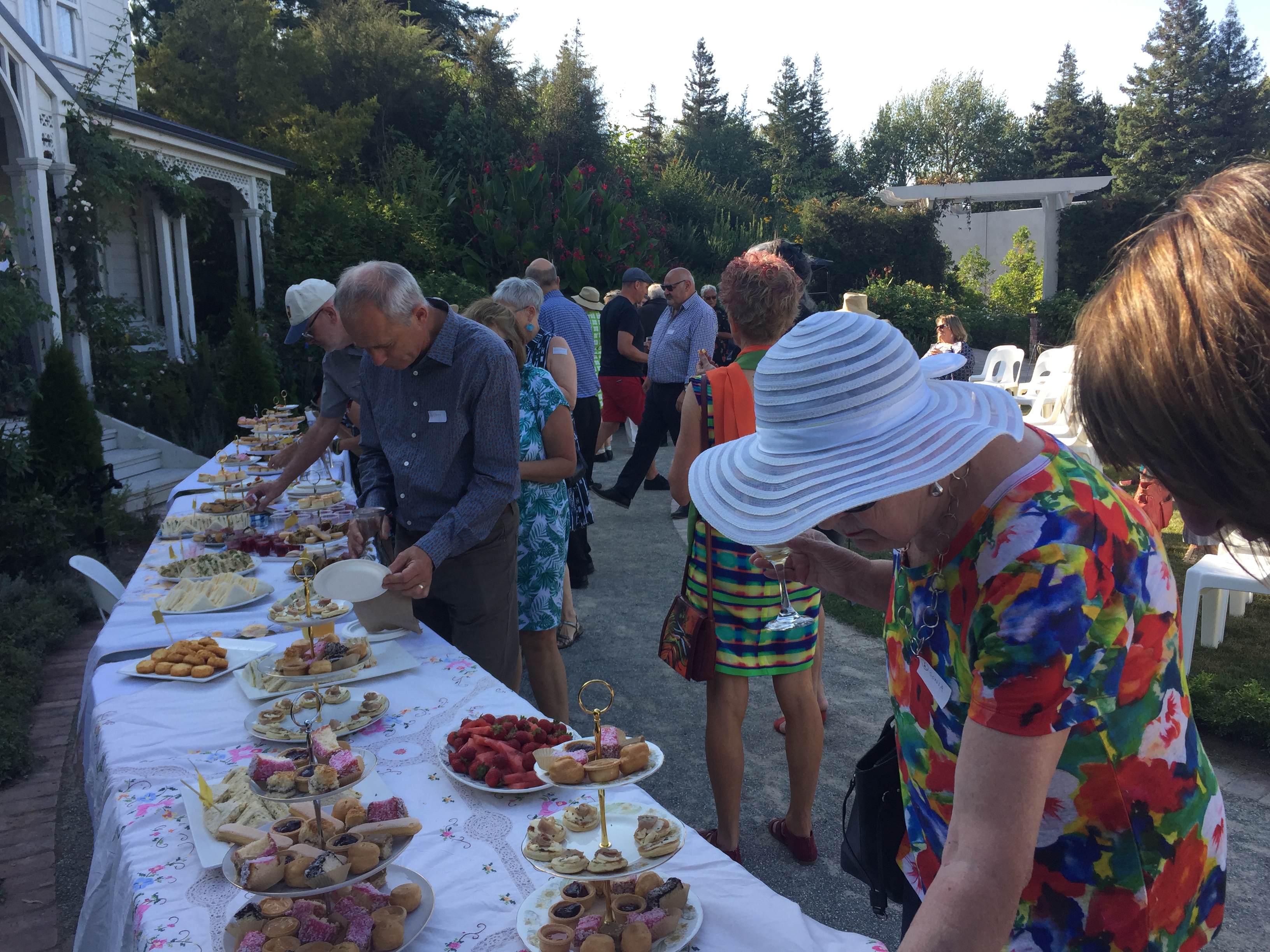 Garden Party food